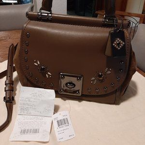 Coach Drifter Western Rivets Top Handle Satchel/Crossbody